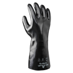 Neoprene Black Chemical Resistant Gloves, Size 10