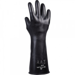 Butyl Synthetic Rubber Gloves, Size 11