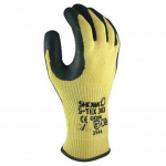 S-TEX Natural Rubber Palm Coating, L, Yellow