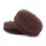 4" Abrasive Pads Brown 10 Pack