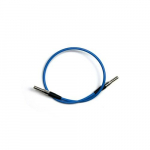 Mini-Weco 75 Ohm Video Patch Cable - 6' - Blue