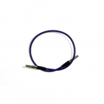 Mini-Weco 75 Ohm Video Patch Cable - 6' - Purple
