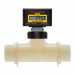 F-1000-RT Flow Meter, .8-8 GPM 3/8" MPT