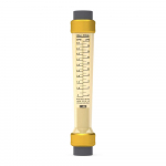 0.3-3.0 gpm Flow Meter with 0.5" PVC Adapter