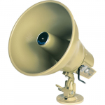 Amplified Paging Horn with Volume Control, Mocha, 5W