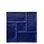 BonWay Texture Mat, Southwest Weave, Blue, 24" x 24"
