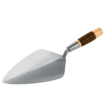Brick Trowel Forged, 10" Wide London Leather Handle