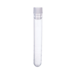 Clear 5ml PP Test Tube with Cap, 12 x 75mm