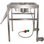 AfterBurner Brewing Burner with Handle and Casters