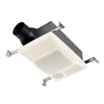 100 CFM Heater/Ventilation Fan/Light, 1500W Heater