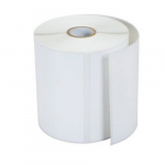 2.25"x 4" DT Premium Paper Label 4" OD/1" Core