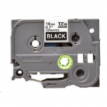 3/4" White Print on Black Label Tape
