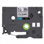 3/8" Black Print on Clear Extra Strength Label Tape