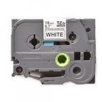 3/4" Black Print on White Extra Strength Label Tape