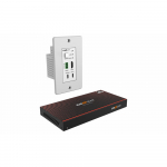 4K UHD 18Gbps Wall Plate Transmitter Receiver