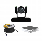 12X Full HD PTZ White Camera Kit