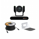 30X Full HD PTZ White Camera Kit
