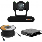 30X Full HD PTZ Black Camera Kit
