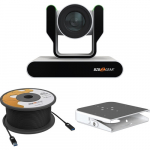 30X Full HD PTZ White Camera Kit