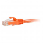 Unshielded (UTP) Network Patch Cable, Orange, 8ft