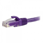 Unshielded (UTP) Network Patch Cable, Purple, 1ft