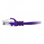 Unshielded (UTP) Network Patch Cable, Purple, 3ft