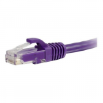 Unshielded (UTP) Network Patch Cable, Purple, 7ft