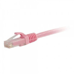 Unshielded (UTP) Network Patch Cable, Pink, 25ft