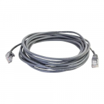 Snagless Unshielded Slim Network Cable, Gray, 5'