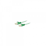Snagless Unshielded Slim Network Cable, Green, 1'