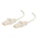 UTP Snagless Slim Network Cable, White, 7'