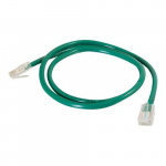 Unshielded Patch Cable, Green, 7ft, 350MHz