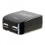 2-Port USB Superbooster Dongle Receiver, Black
