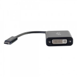 USB Type C to DVI-D Video Adapter, Black