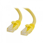 Snagless Unshielded Network Patch Cable, Yellow, 5ft