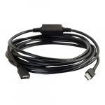 USB-A to USB-A Active Extension Cable, Black, 16ft