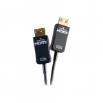 Plenum Rated HDMI 4K 60Hz Optical Cable, Black, 15ft