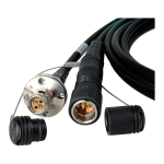 Riser Rated UL SMPTE Fiber Cable, 25'