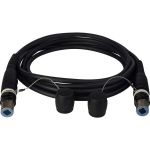 Opticalcon Quad Fiber Cable, Snake, 10'