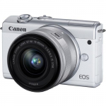 EOS M200 Mirrorless Digital Camera (White)
