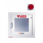 AED Wall Cabinet: Fully-Recessed