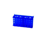 4-Way Tube Rack, Blue
