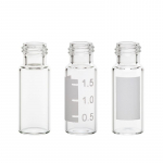 Vials 2.0 mL Clear Large Opening 12x32 Mm