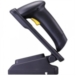 1500P Black Linear Imager Scanner with Stand