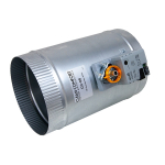 6" Round 3-Wire Zoning Damper