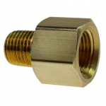 Hex Adapter, 1/4" FPT x 1/8" MPT