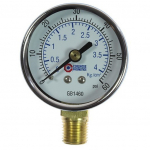 2" Dial Pressure Gauge, 0-60 PSI
