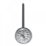 1" 0deg F/220deg F Pocket Dial Thermometer