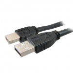 USB 2.0 A to B Cable, 25ft