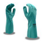 Nitrile Gloves, Standard, Flocked, 15 Mil, 8 Size